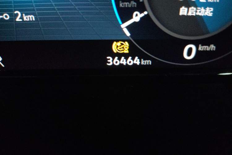 Used Volkswagen Teramont X 2023 380TSI Four-Wheel Drive Prestige Luxury Edition Odometer Close Up