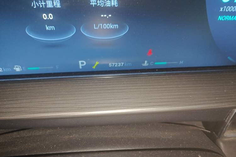 Used Chery Tiggo 8 PLUS 2022 Kunpeng Edition 390TGDI DCT Passion Version Odometer Close Up