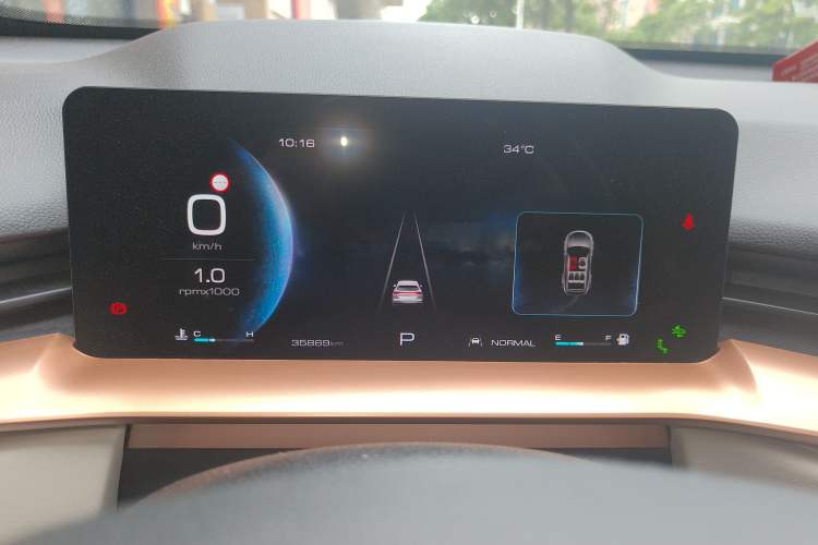 Used Haval H6 2021 3rd Generation 1.5T Automatic Two-Wheel Drive Max Instrument Cluster