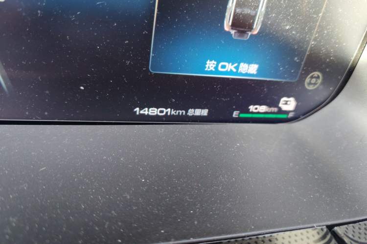 Used Tank 400 New Energy 2024 Hi4-T City Edition Odometer Close Up