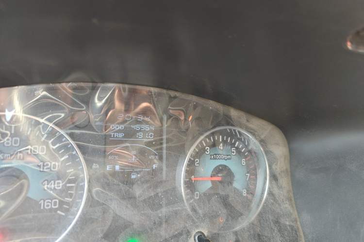 Used Jinbei Hiace X30 CNG 2023 1.5L Natural Gas Super-Enjoyment Van 2/5 Seats No Air Conditioning SWCC15M Odometer Close Up