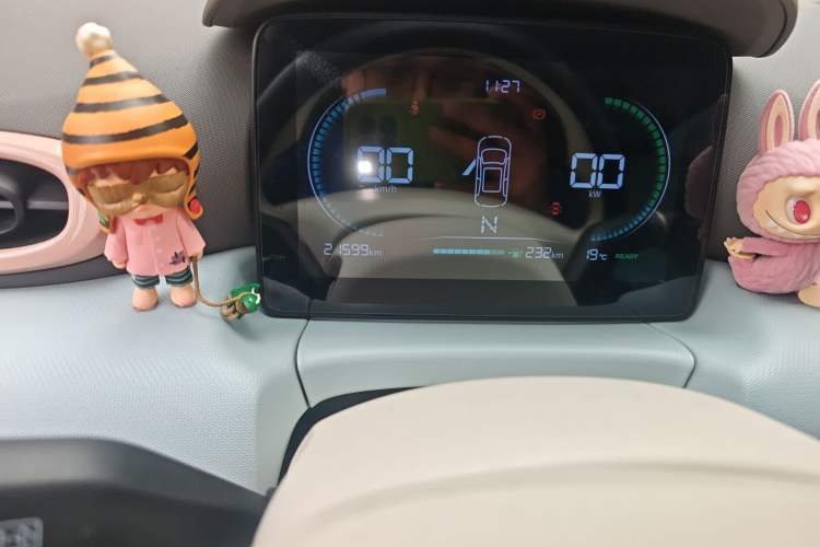 Used Leapmotor T03 2023 310 Lite Edition Odometer Close Up