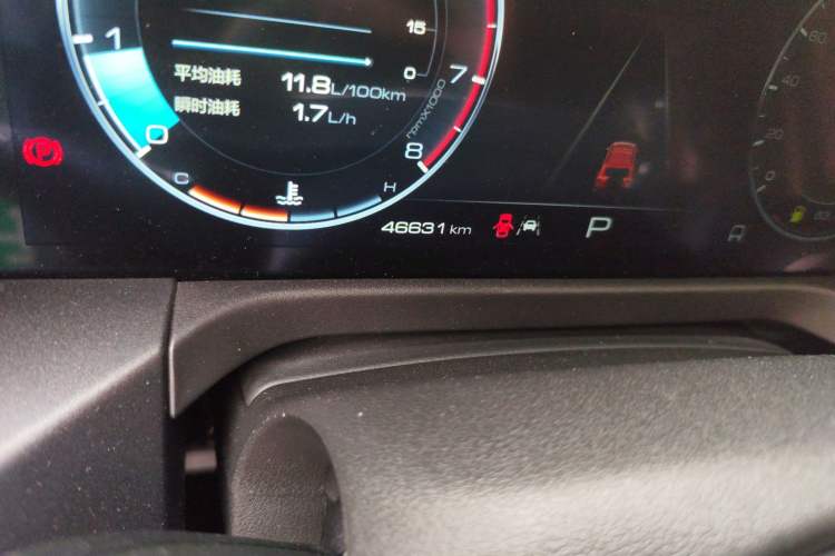 Used Tank 300 2021 Off-Road Edition 2.0T Conqueror Odometer Close Up