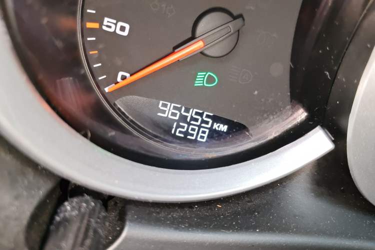 Used Porsche Macan 2020 Macan 2.0T Odometer Close Up