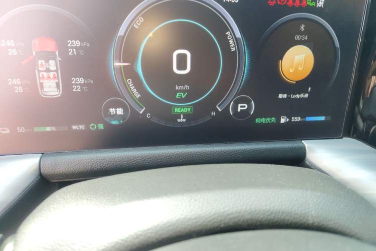 Used GAC Trumpchi ES9 2024 PHEV 143km Pro+ Odometer Close Up