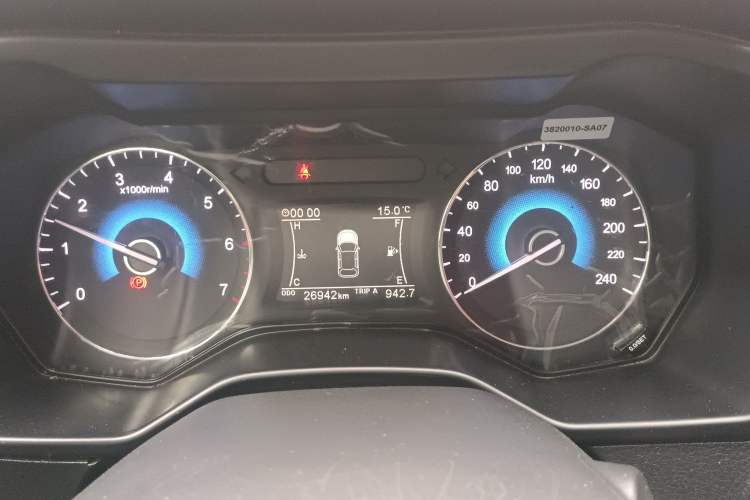 Used Dongfeng Fengon 580 2020 1.8L Manual Comfort Model Instrument Cluster