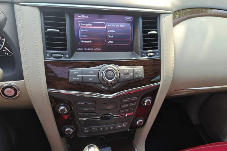 Used Nissan Patrol 2017 4.0L Parallel Import Audio And AC Panel