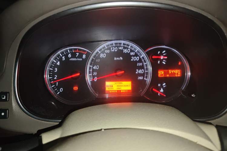 Used Nissan Teana 2011 2.0L XL-NAVI Smart Edition Instrument Cluster