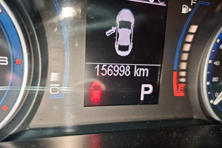 Used Fiat Viaggio 2015 1.4T Automatic Jingxiang Edition Odometer Close Up