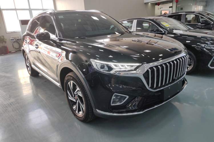 Used Hongqi HS5 2022 Revised Version 2.0T Smart Connect Flagship Edition Front Right 45 Deg