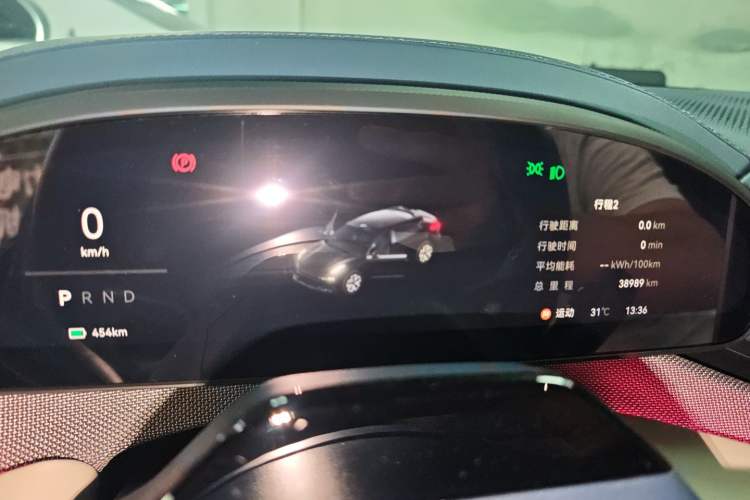 Used Zeekr 001 2024 WE Edition 95 kWh All-Wheel Drive Instrument Cluster