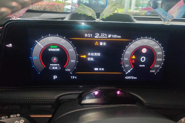 Used Nissan ARIYA 2022 Two-Wheel Drive Long Range Top-Tier Version Instrument Cluster