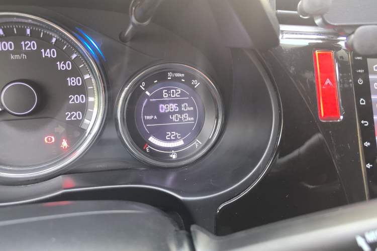 Used Honda City 2019 1.5L CVT Dynamic Edition Odometer Close Up