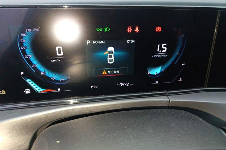 Used CHANGAN Eado 2021 PLUS Blue Whale NE 1.4T GDI DCT Prestige Model Instrument Cluster