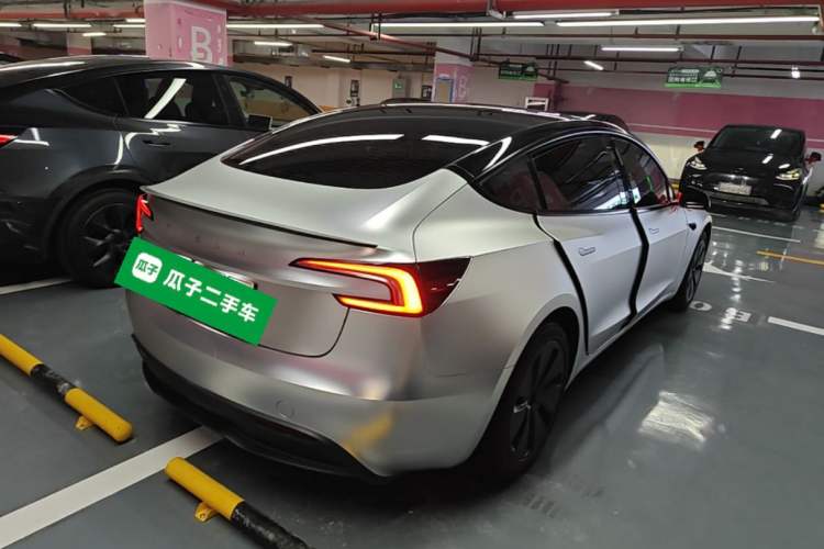 Used Tesla Model 3 2025 Rear-Wheel-Drive Version Rear Right 45 Deg