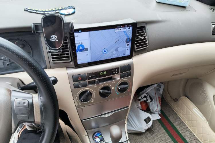 Used Toyota Corolla EX 2011 1.6L Automatic Classic Edition Audio And AC Panel