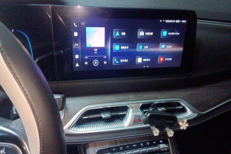 Used Dongfeng Fengon 580 2022 1.5T Automatic Luxury Version Audio And AC Panel