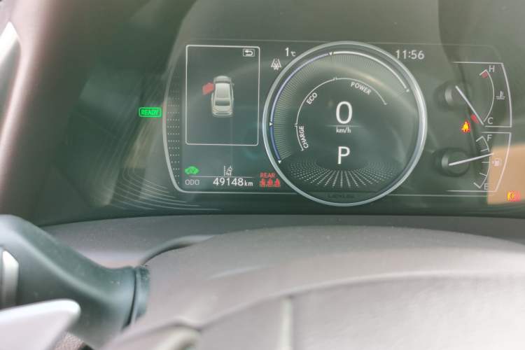 Used Lexus ES 2018 300h Premier Edition China VI Standard Odometer Close Up