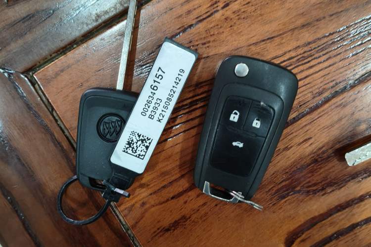 Used Buick GT 2021 Revised Version Flagship 1.5L Automatic Elite Edition Vehicle Key