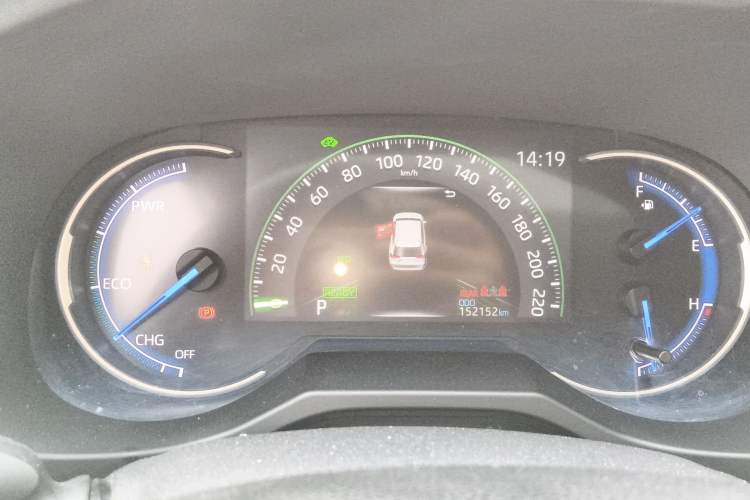 Used Toyota RAV4 2020 Dual-Engine 2.5L E-CVT Two-Wheel Drive Elite Edition Instrument Cluster