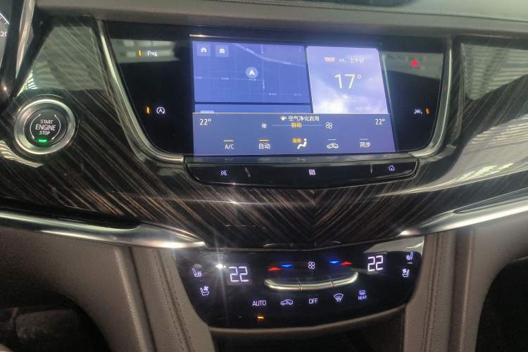 Used Cadillac XT6 2021 2.0T 7-Seater Four-Wheel Drive Luxury Version Audio And AC Panel