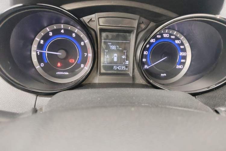Used CHANGAN CS15 2016 1.5L Manual Fashion Edition Odometer Close Up