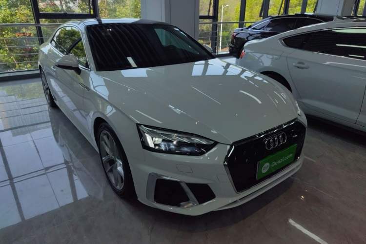 Used Audi A5 2022 Coupe 40 TFSI Fashion Dynamic Model Front Right 45 Deg