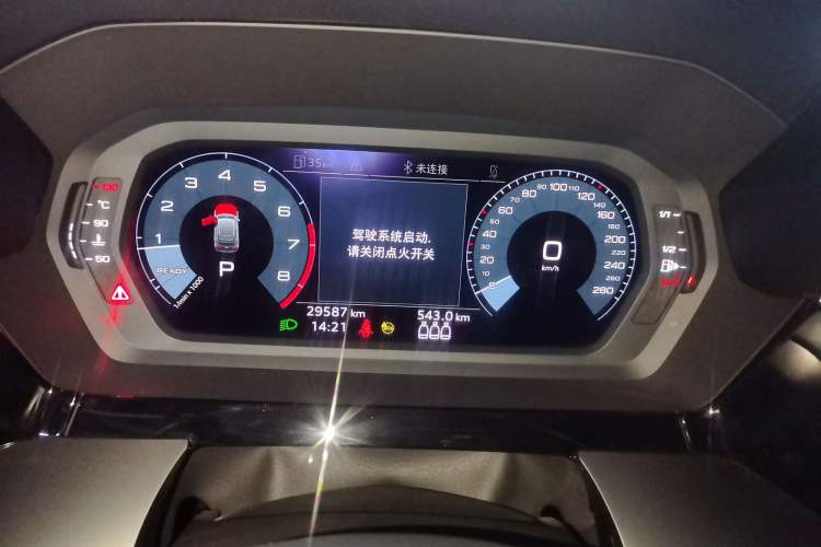 Used Audi A3 2021 Sportback 35 TFSI Fashionable Sports Model Instrument Cluster