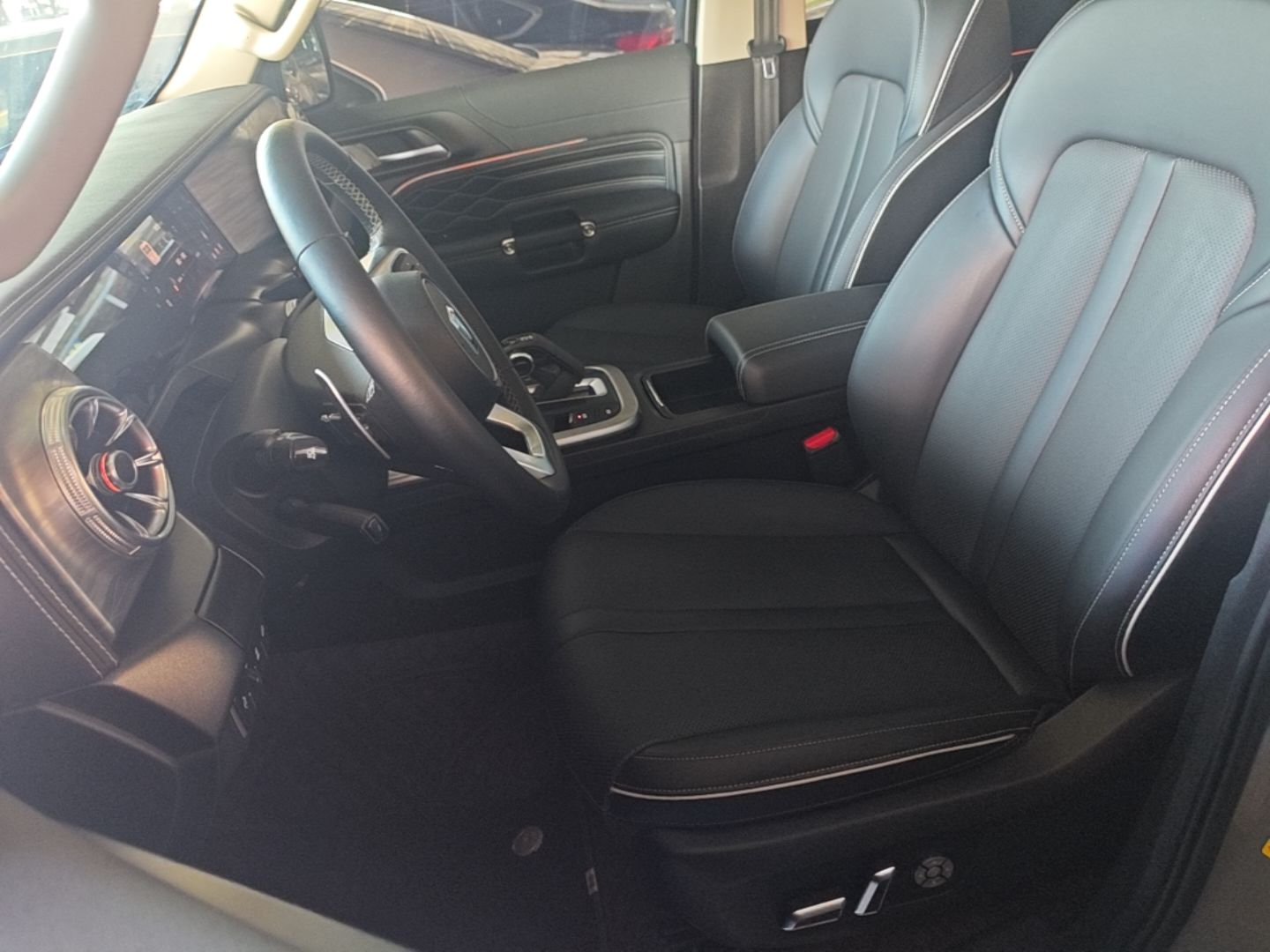 Avant de la voiture