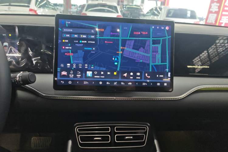 Used BYD Song Pro New Energy 2025 Second-Generation Intelligent Driving Version DM-i 115KM Superior Trim Audio And AC Panel