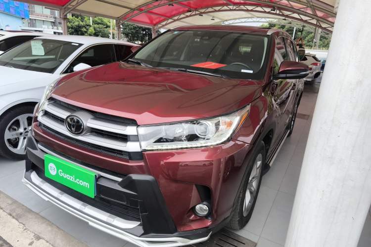 Used Toyota Highlander 2018 2.0T Four-Wheel Drive Luxury Edition 7 Seats China V Emission Standard