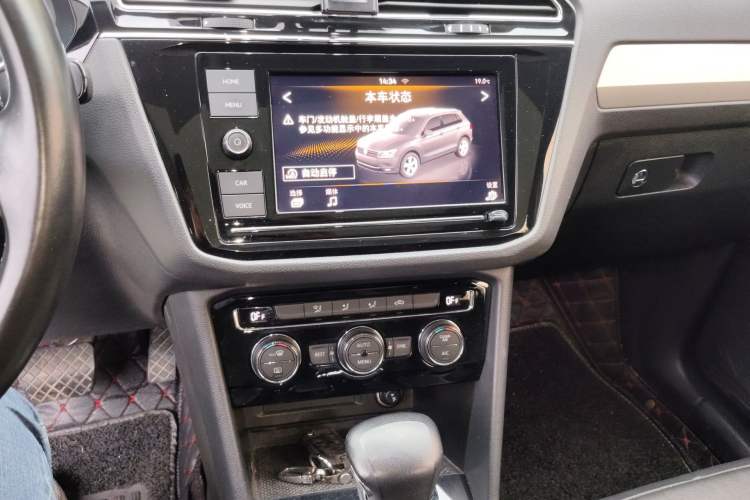 Used Volkswagen Tiguan L 2019 330TSI Automatic Two-Wheel Drive Panoramic Comfort Edition China V Standard Audio And AC Panel