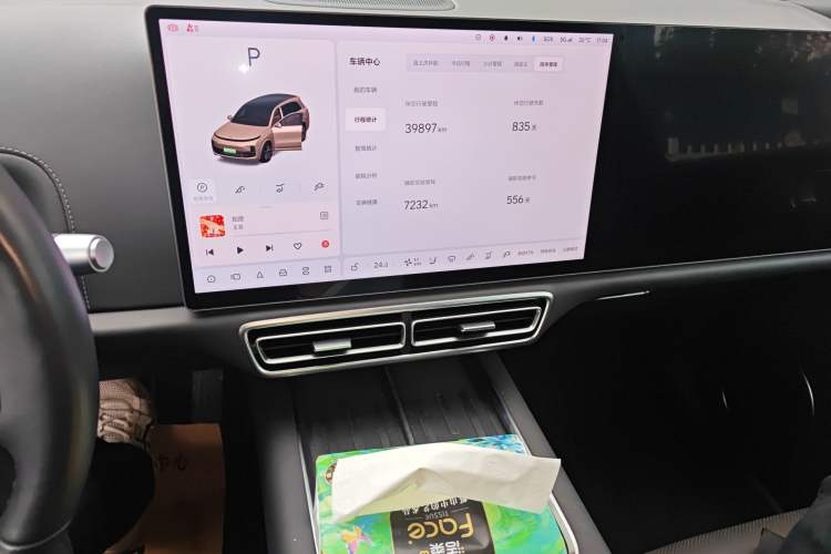 Used Li Auto L8 2023 Pro Model Audio And AC Panel