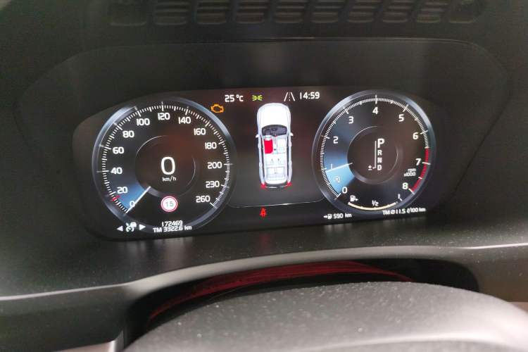 Used Volvo XC90 2015 T6 Zhiya Edition 7-seater Instrument Cluster