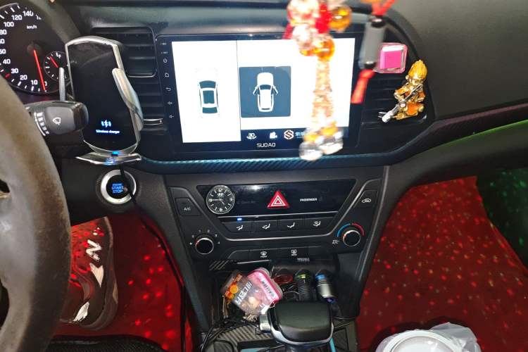 Used Hyundai Elantra (6th Generation / Lingdong) 2018 1.4T Dual-Clutch Xuan Dong · Dynamic Edition Audio And AC Panel