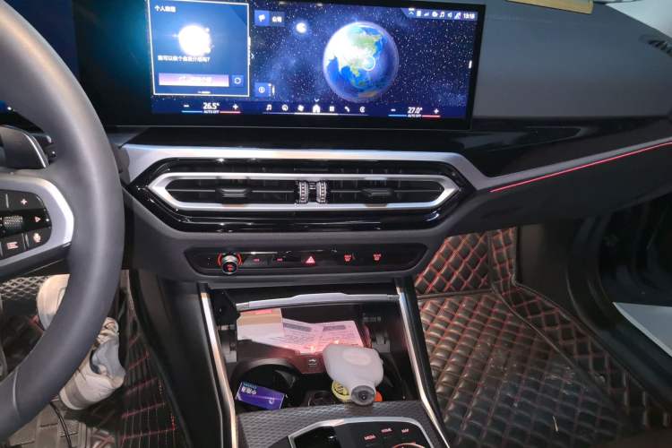 Used BMW 3 Series 2024 325Li M Sport Package Audio And AC Panel