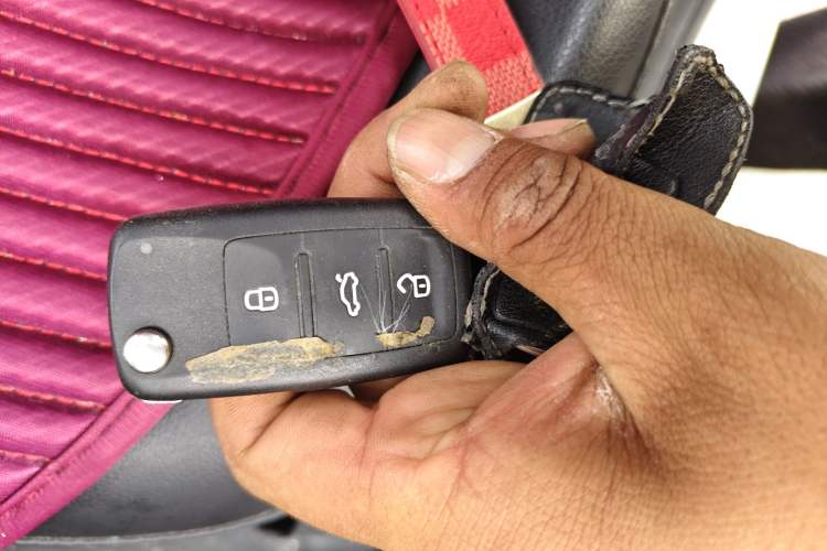 Used Skoda Rapid 2019 1.5L Automatic Comfort Edition China VI Standard Vehicle Key