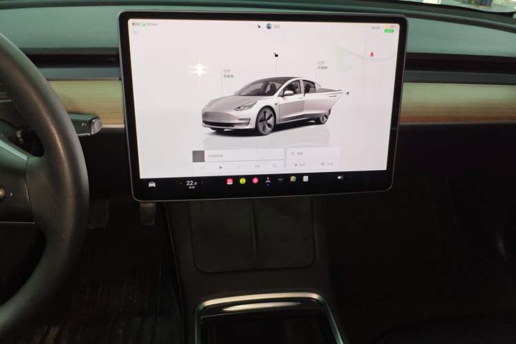 Used Tesla Model 3 2022 Rear-Wheel-Drive Version Audio And AC Panel