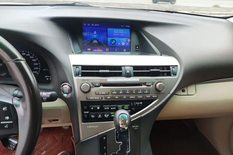 Used Lexus RX Classic 2013 270 Elegant Edition Audio And AC Panel