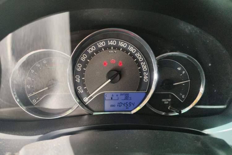 Used Toyota Levin 2014 1.6G Manual Elite Edition Instrument Cluster