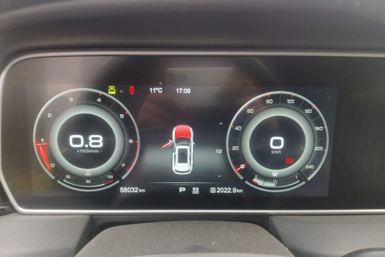 Used Hongqi HS5 2019 2.0T Smart Connect Flagship Edition Instrument Cluster