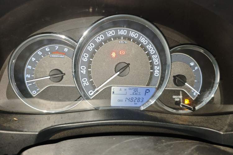 Used Toyota Corolla 2014 1.6L CVT GL Instrument Cluster