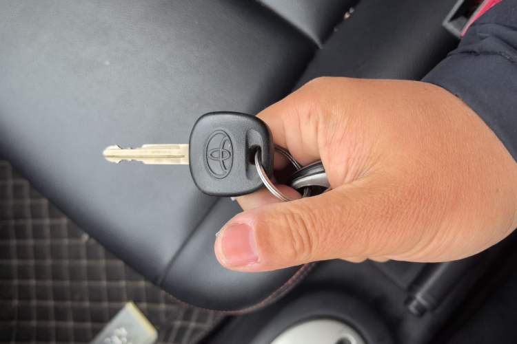 Used Toyota Yaris 2011 1.6E Automatic Charm Edition Vehicle Key