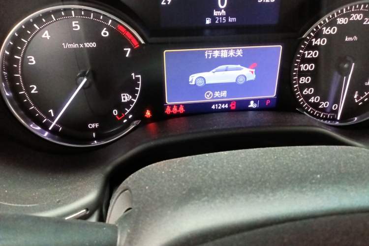 Used Cadillac CT5 2022 28T Luxury Version (Standard Edition) Odometer Close Up