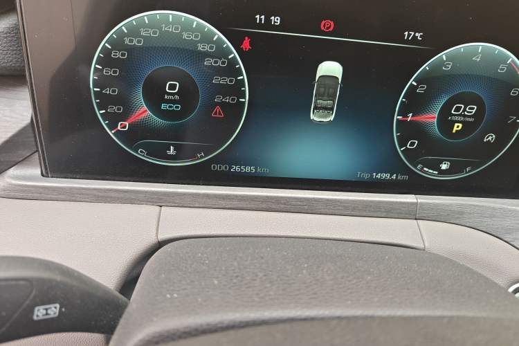 Used Ford Equator 2023 EcoBoost 225 Premier 7-Seater (2/3/2) Odometer Close Up