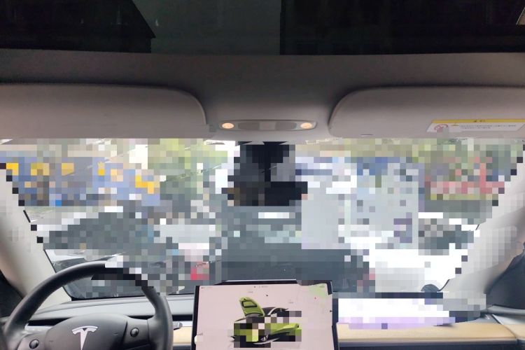 Used Tesla Model Y 2022 Revised Version Long-Range All-Wheel Drive Headliner