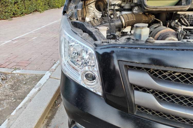 Used Foton Toano 2023 2.0T Manual Jixiang Van Long Wheelbase Mid-Height Rear Single Tire 3-Seater