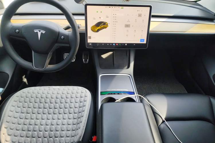 Used Tesla Model 3 2021 Standard Range Rear-Wheel Drive Upgraded Version 3D6 Center Console