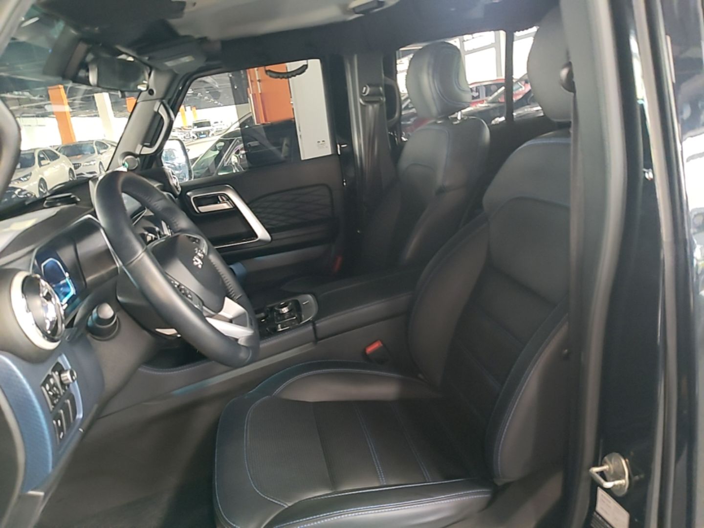 Avant de la voiture