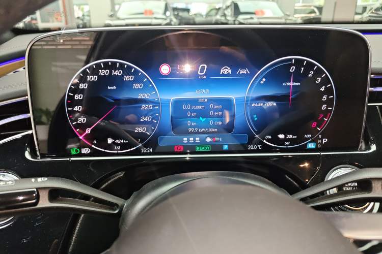 Used Mercedes-Benz E-Class New Energy 2024 E 350 e L Plug-in Hybrid Sports Sedan Instrument Cluster